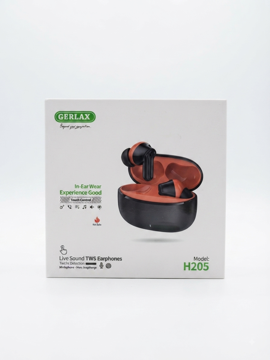 GERLAX H205 Live Sound TWS Wireless Earphones