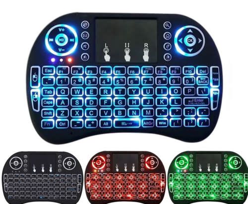 Mini 2.4GHz Wireless Backlit Keyboard Touchpad for PC Android TV Box