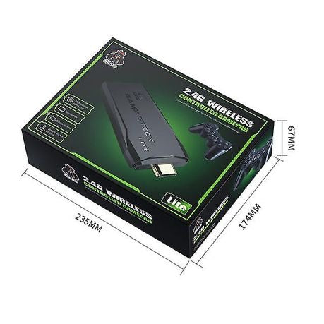 2.4G wireless game controller HDMI console packaging