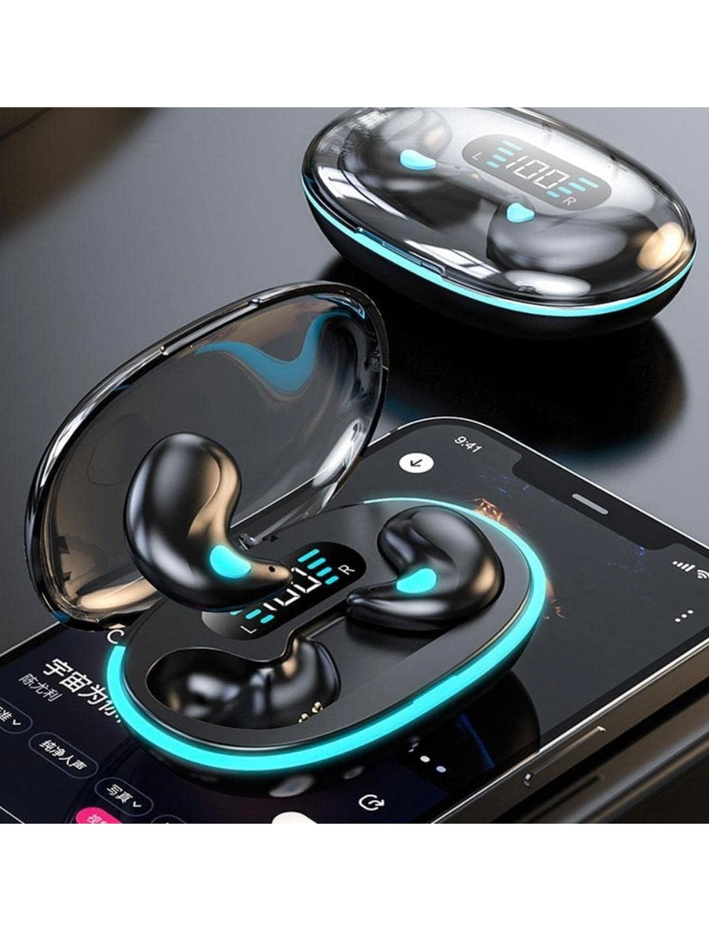 X55 Mini Wireless Earphones Bluetooth Headphones Noise Reduction