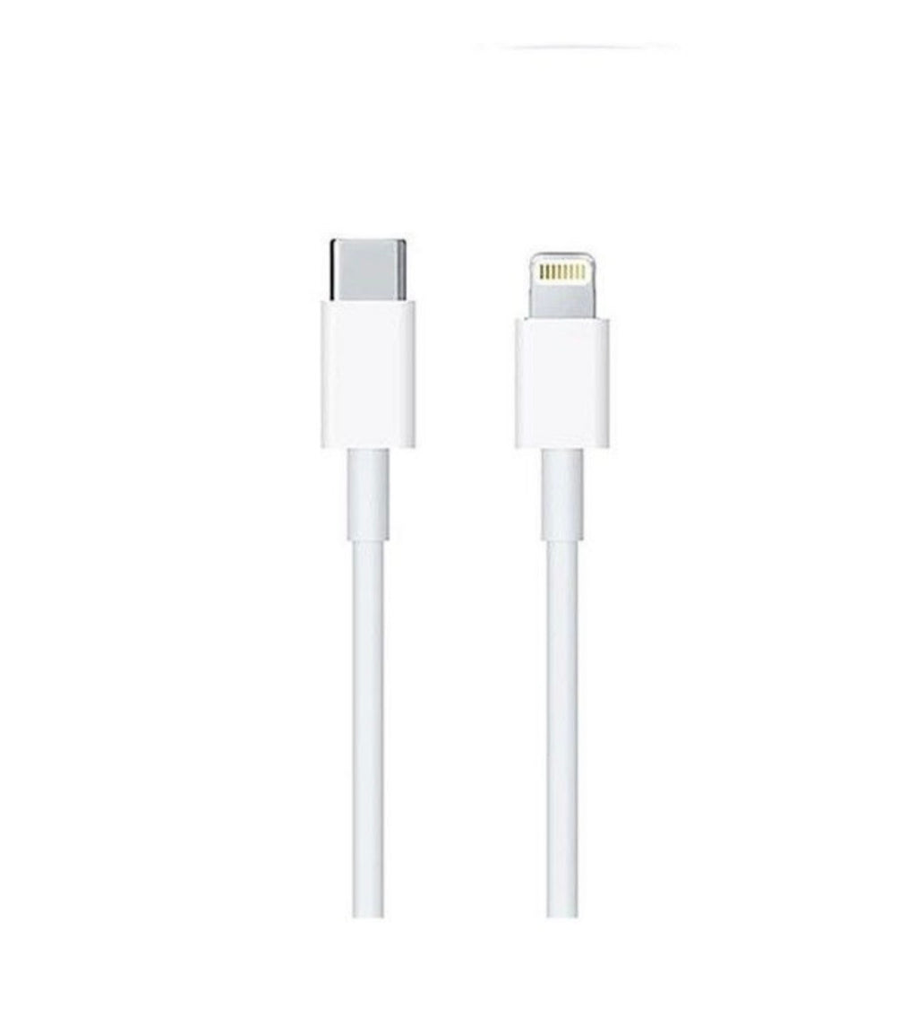 Type C to Lightning (iphone) fast charging and data transfer Cable - White