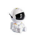 Astronaut Rotatable Mini Nebula Projector Night Light - White