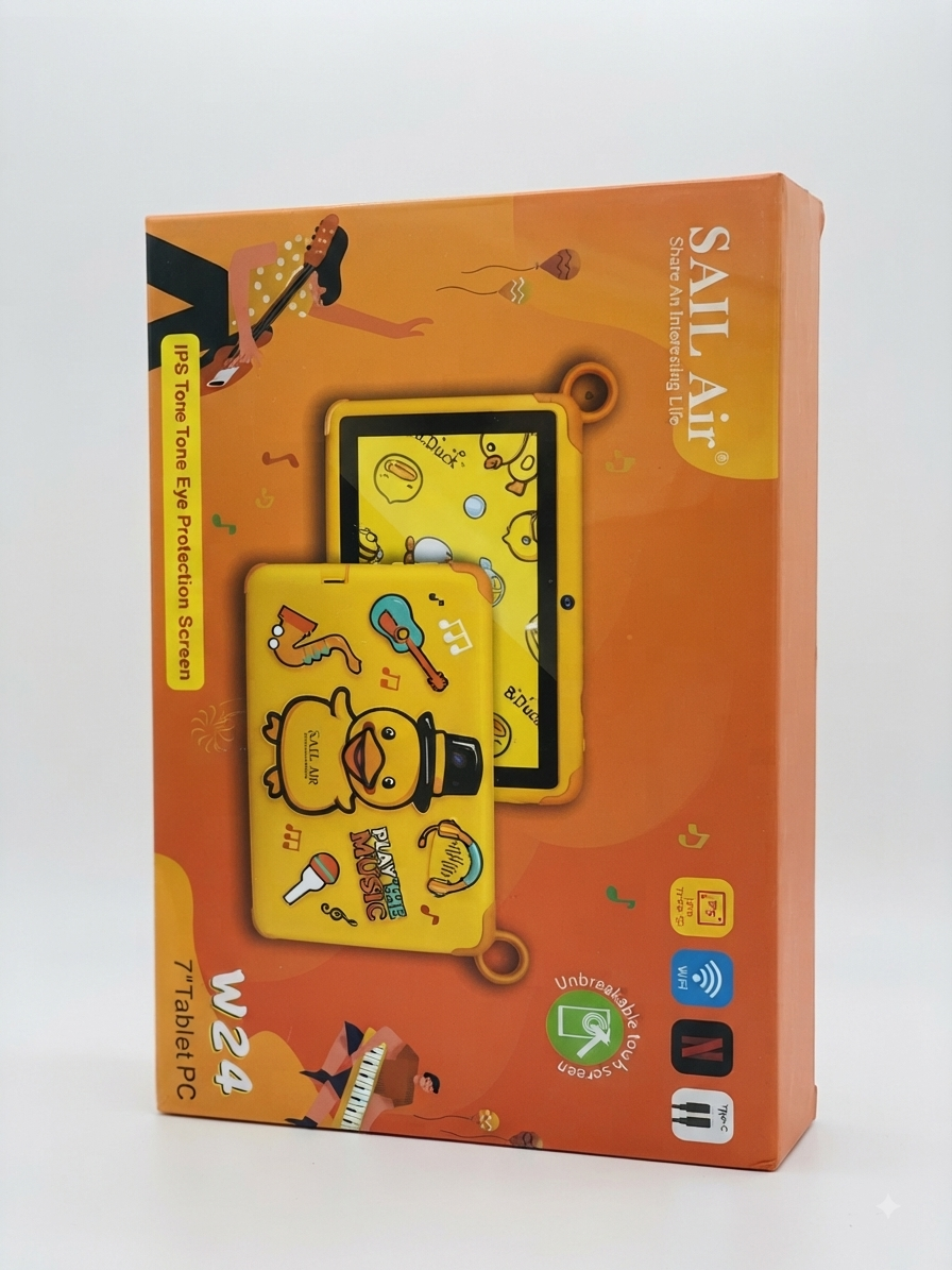 SAIL Air W24 7" Kids Tablet – 5000mAh WiFi