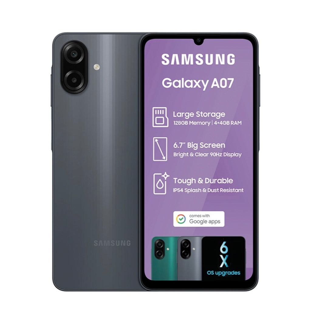 Samsung Galaxy A07 128GB LTE Dual Sim - Black