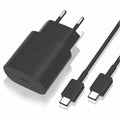 25W Fast Super Charger (USB-C) for Samsung - Black