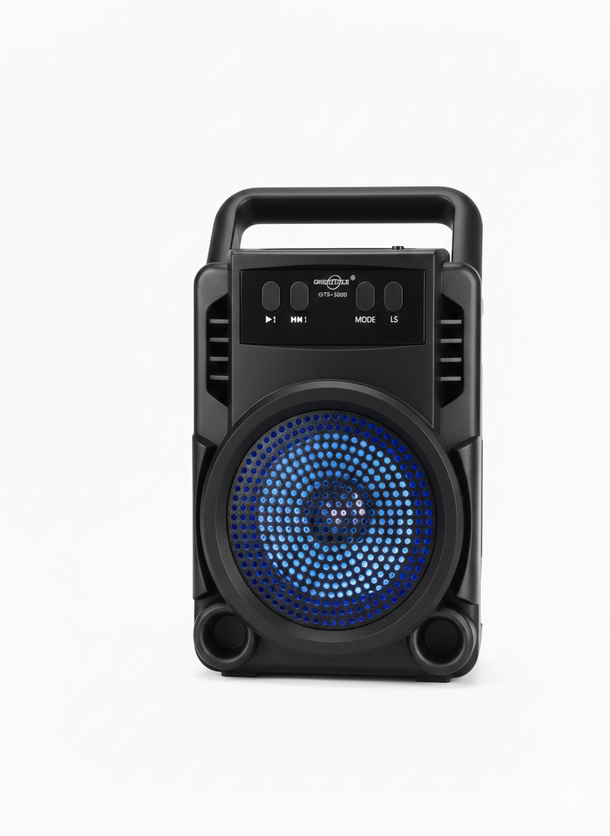 GREATNICE GTS-1360 3” Wireless Bluetooth Speaker – Rechargeable Portable Mini Speaker