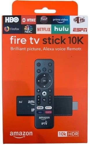 Streaming TV stick with voice remote