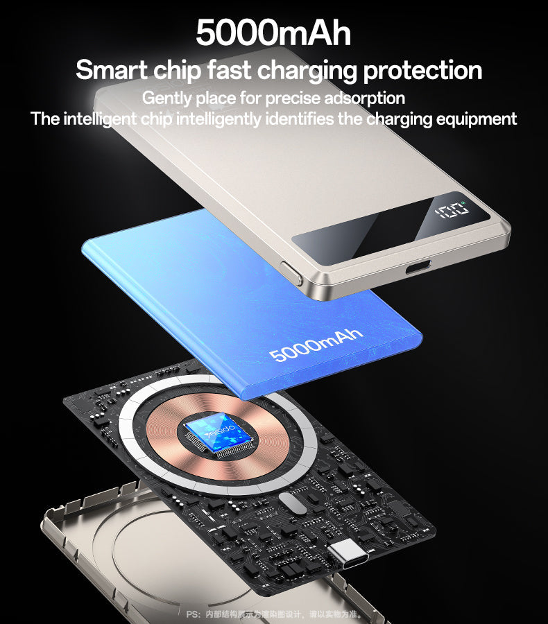 YESIDO YP66 5000mAh high density battery